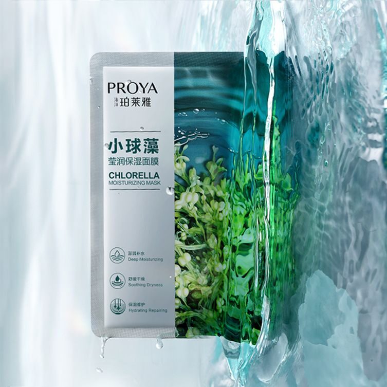 3044永利集团小球藻莹润保湿面膜